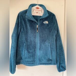 NORTH FACE WOMEN’S FLEECE JACKET (TEAL)